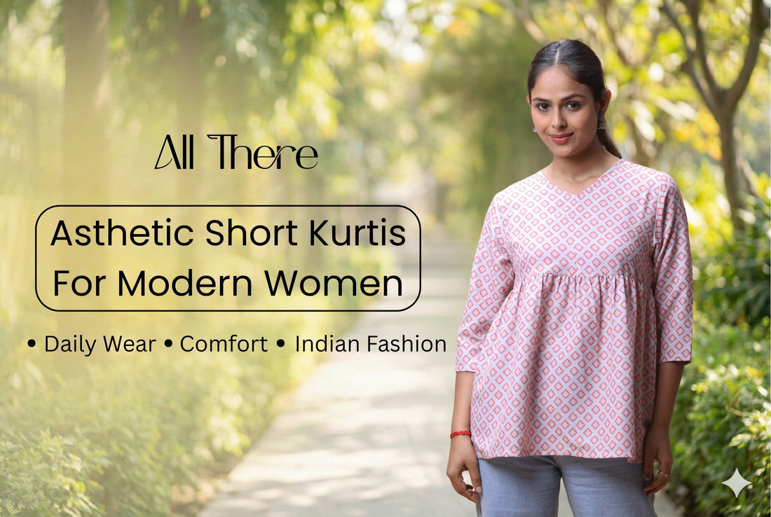 Aesthetic Short Kurtis for Modern Indian Women