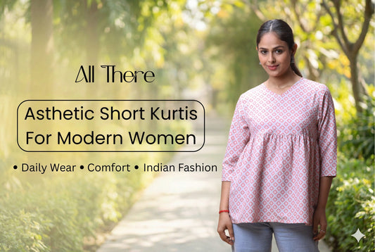 Aesthetic Short Kurtis for Modern Indian Women